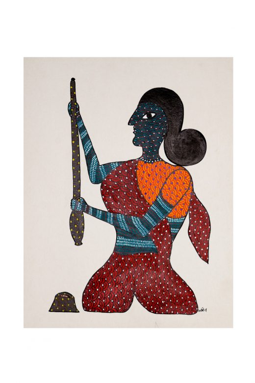 Handcrafted Multicolor Gond Paper Painting