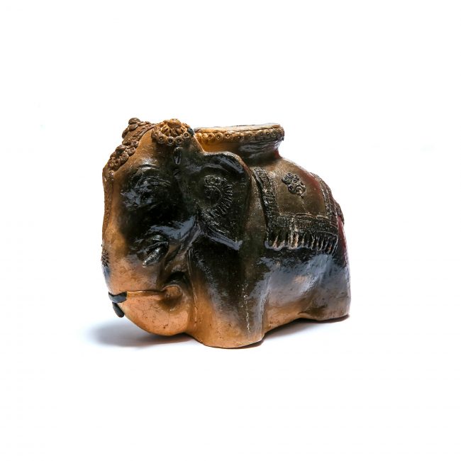 Handcrafted Brown Elephant Statue