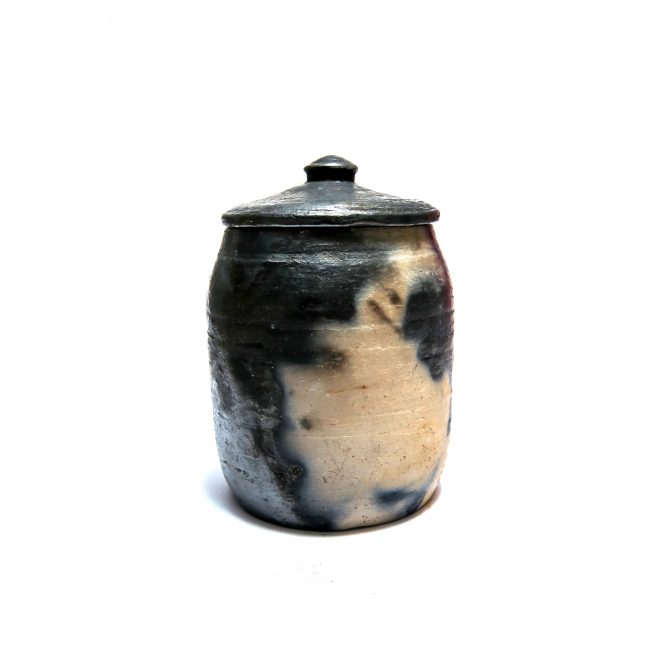 Handcrafted Brown Large Jar With Lid