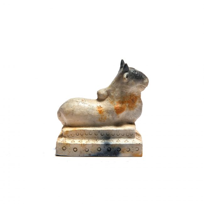 Handcrafted Brown Nandhi Small