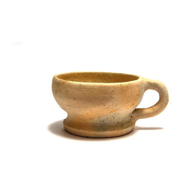 Handcrafted Brown Tea Cup