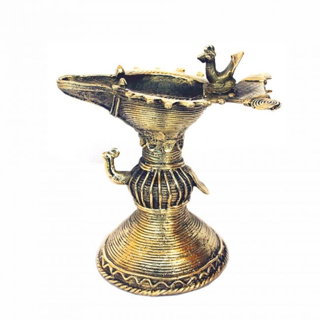 Handcrafted Metal Lamp