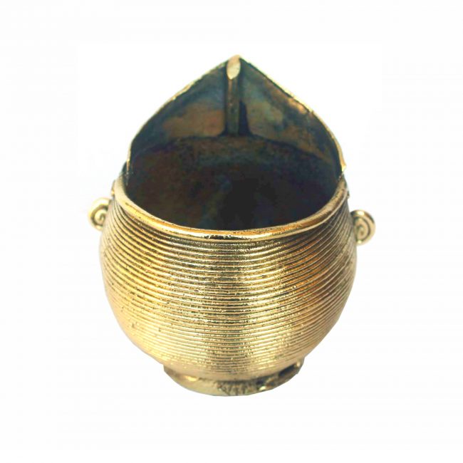 Handcrafted Metal Laxmi Mask Small