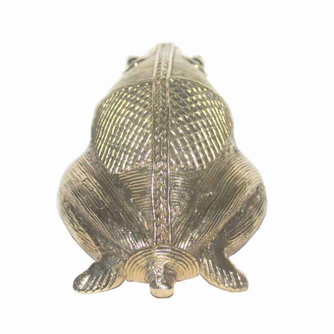 Handcrafted Metal Big Frog