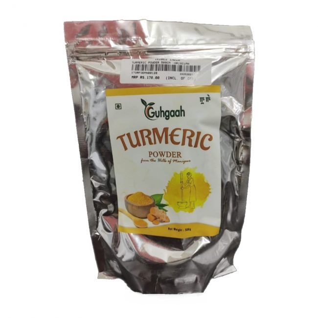 Pure Organic Turmeric From Manipur (500 Grams)