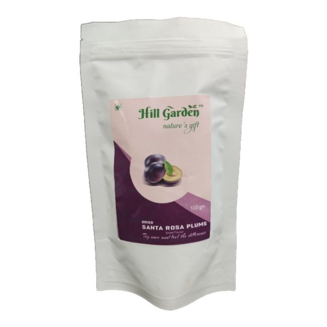 Hill Garden Dried Santa Rosa Plum Candy (100 Grams)
