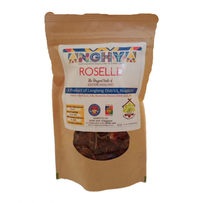 Anghya Organic Roselle Leaf From The Hills Of Nagaland (50 Grams)