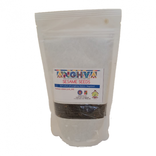 Pure Organic Sesame Seed (Til) from Nagaland (200 Grams)