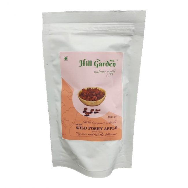 Hill Garden Dried Wild Foshy Apple Candy (100gm)
