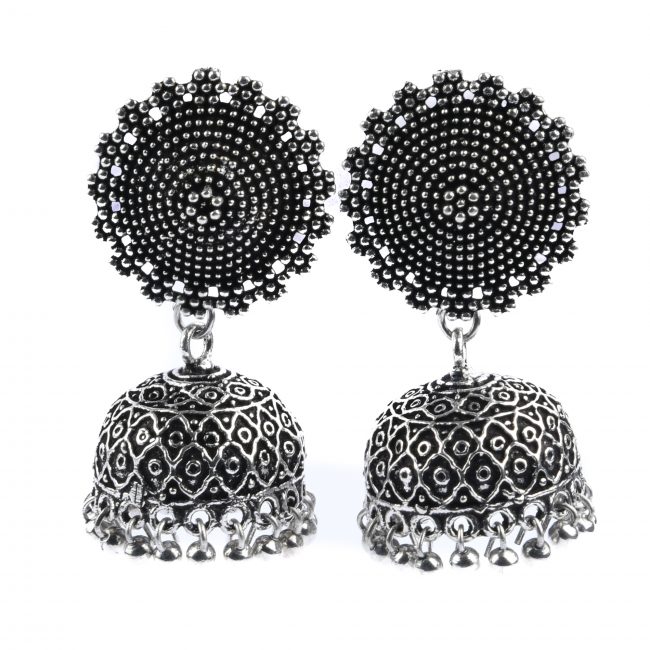 Tribes India Metal Topli Earring for Women