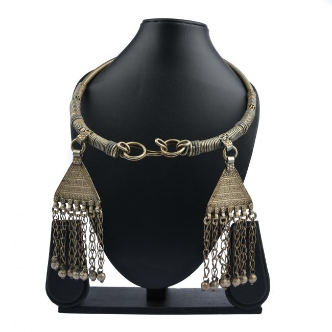 Tribal Design Hasli Titli Necklace