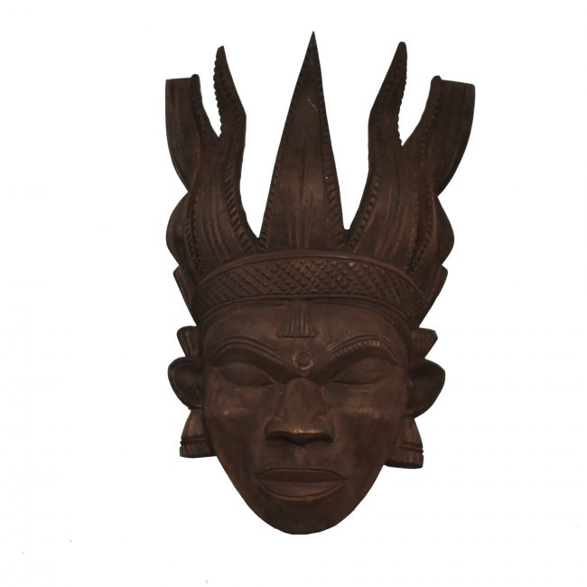 Handcrafted Multicolor Wooden Mask