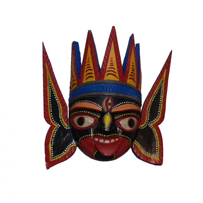 Handcrafted Multicolor Wooden Mask