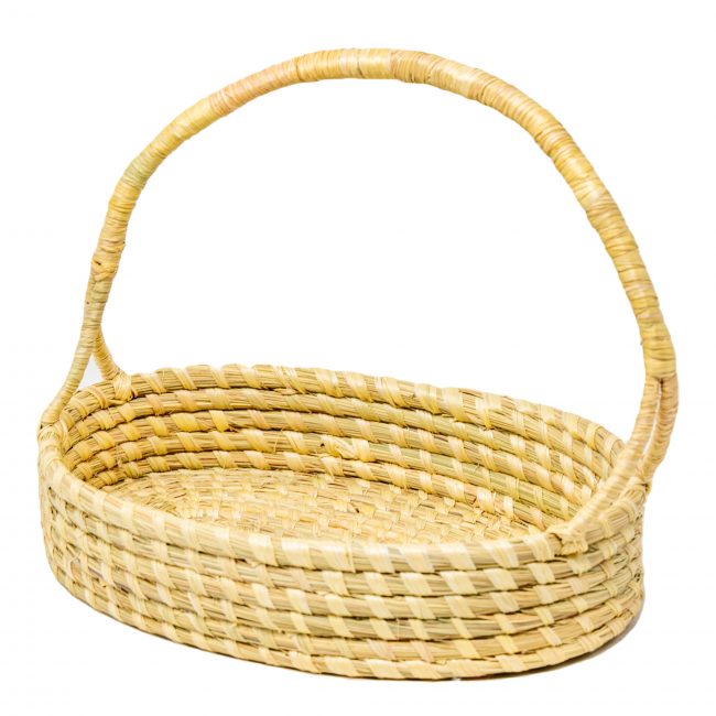 Egg Shape Flower Basket