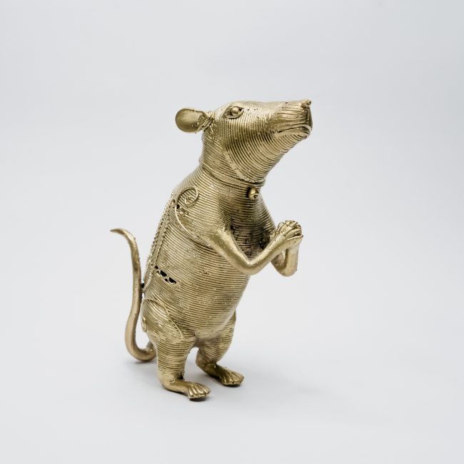 Handcrafted Dhokra Metal Rat
