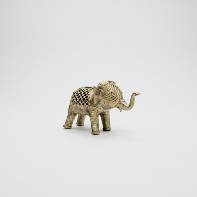 Handcrafted Dhokra Metal Elephant