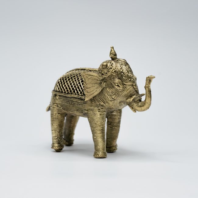 Handcrafted Dhokra Metal Big Elephant
