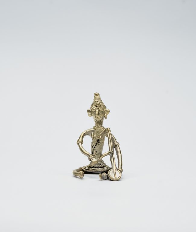 Handcrafted Dhokra Metal Seatting Musician