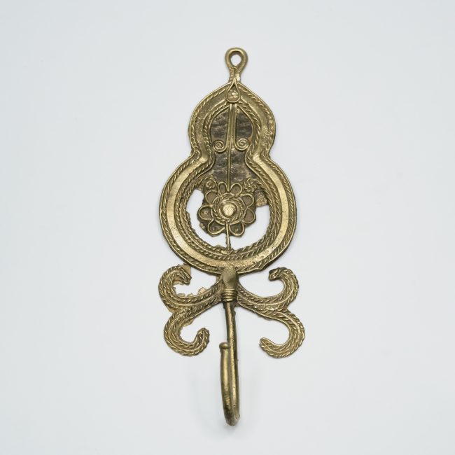 Handcrafted Dhokra Metal Flower Hanger