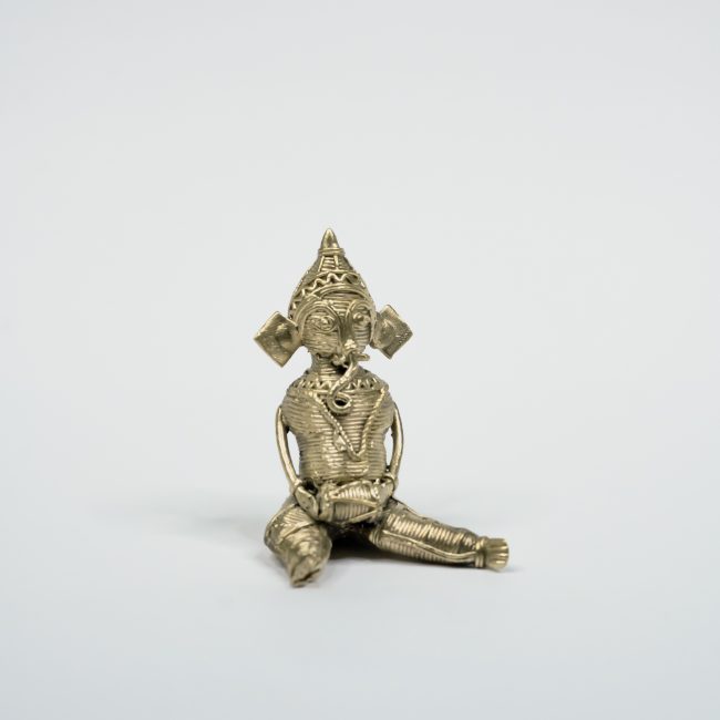 Handcrafted Dhokra Metal Musical Ganesh