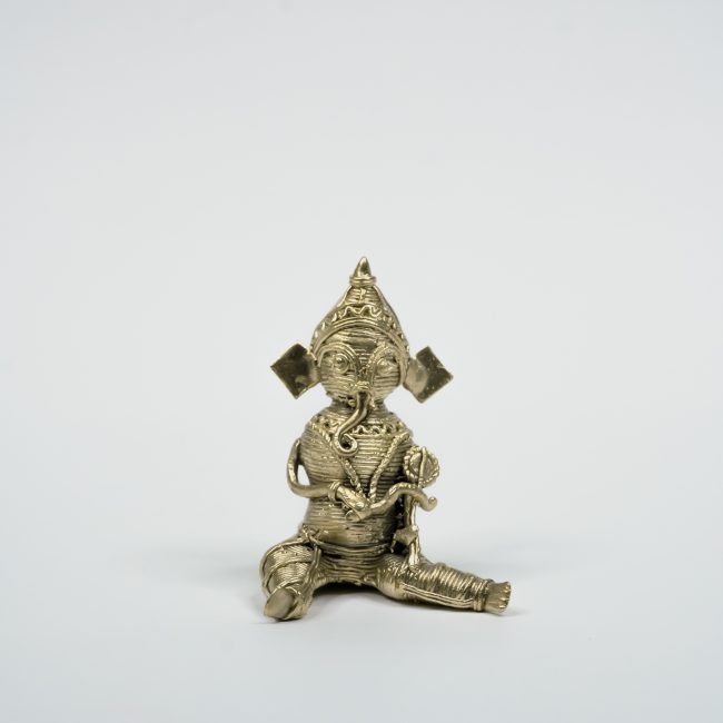 Handcrafted Dhokra Metal Musical Ganesh
