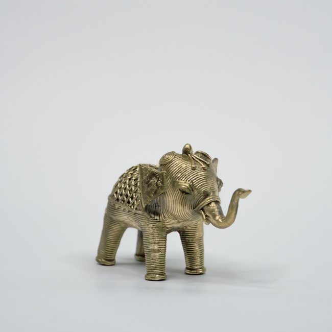 Handcrafted Dhokra Metal Medium Elephant
