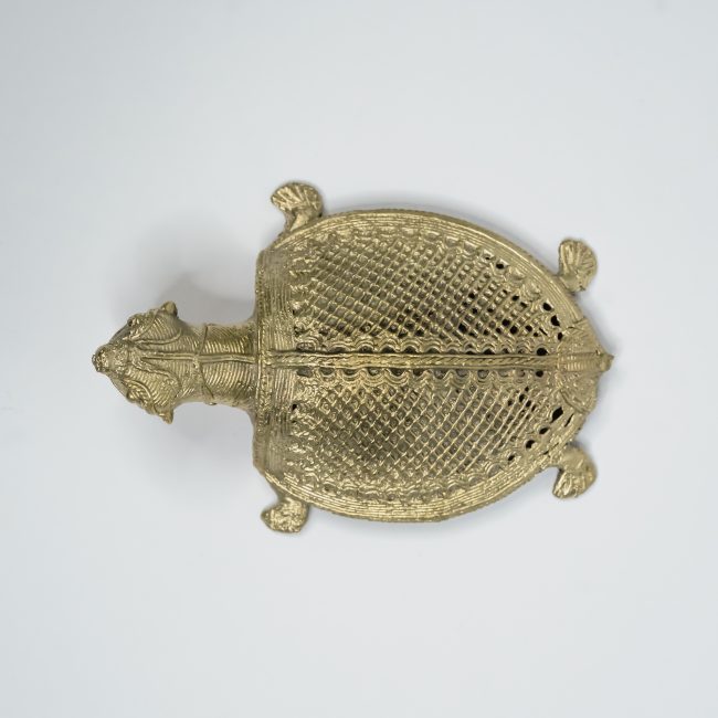 Handcrafted Dhokra Metal Tortoise Big