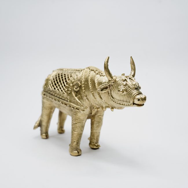 Handcrafted Dhokra Metal Big Ox