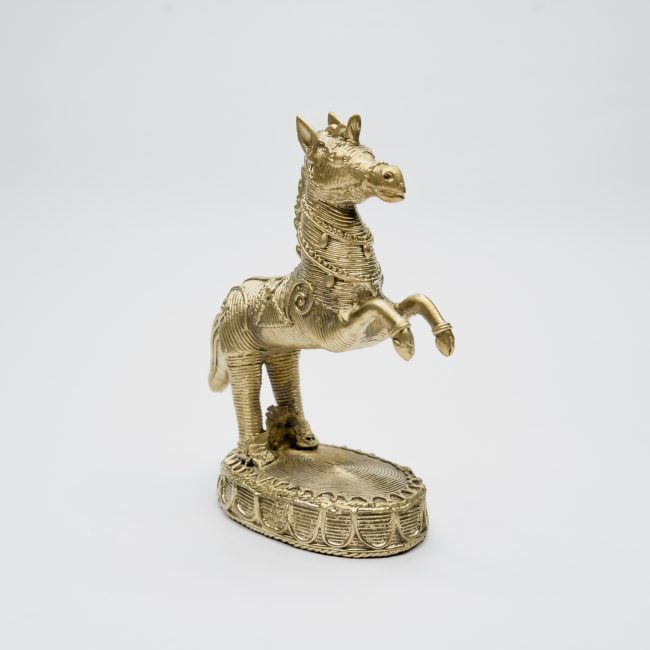 Handcrafted Dhokra Metal Horse