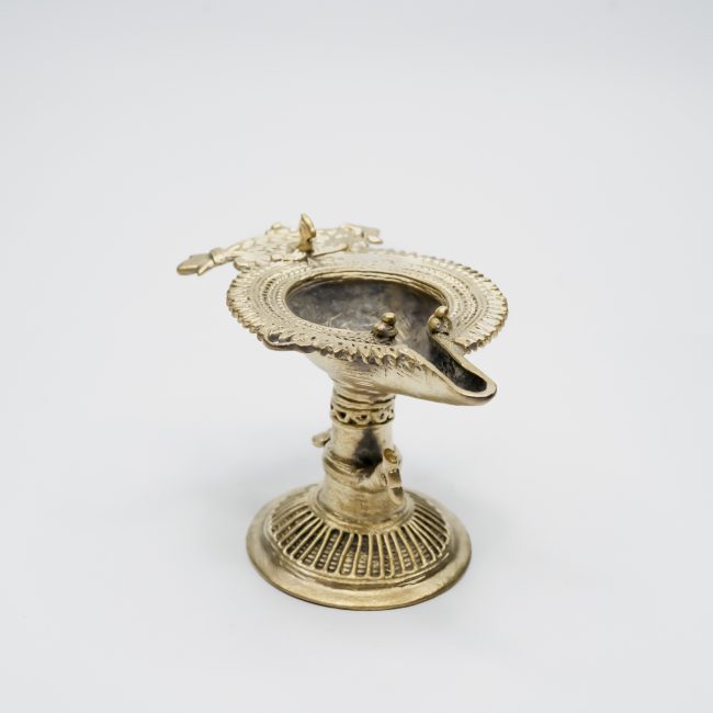 Handcrafted Dhokra Metal Diya