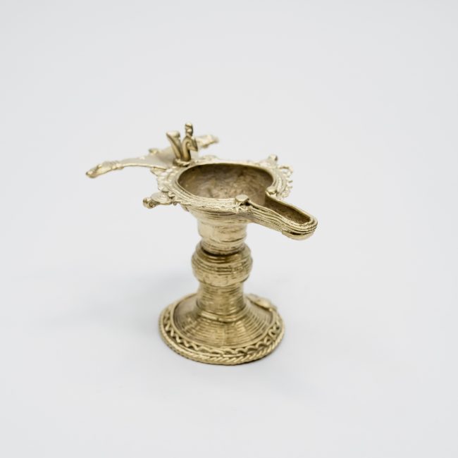 Handcrafted Dhokra Metal Diya