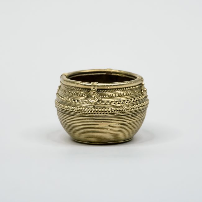 Handcrafted Dhokra Metal Small Mana