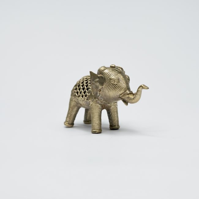 Handcrafted Dhokra Metal Elephant