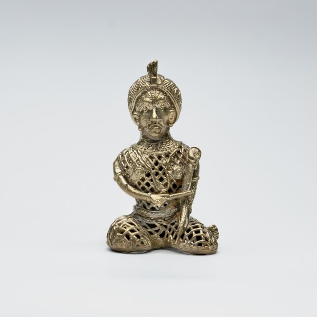 Handcrafted Dhokra Metal Pagadi Adivasi