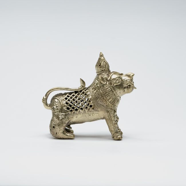 Handcrafted Dhokra Metal Lion