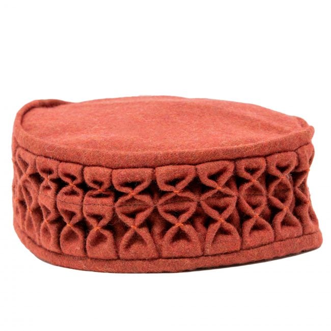 Red Afgani Cap - 5
