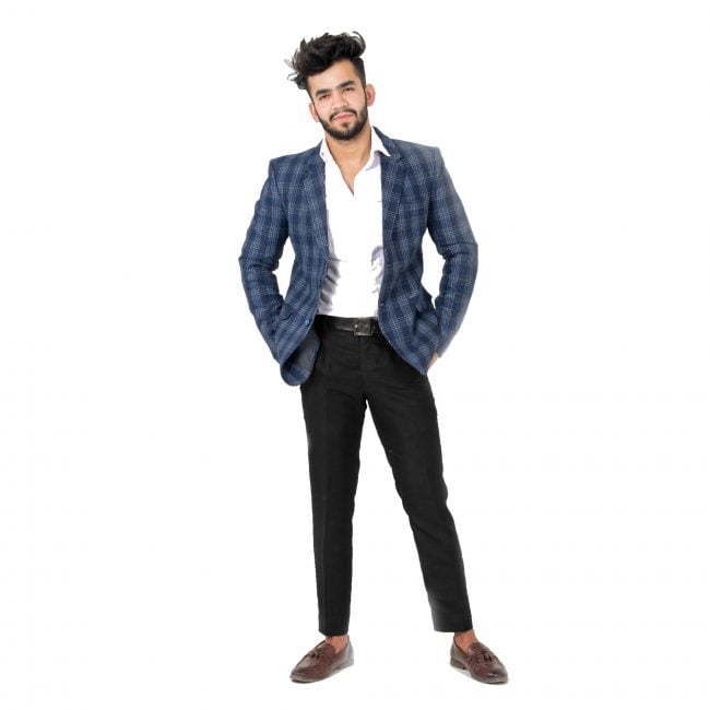 Navy Blue Gents Coat