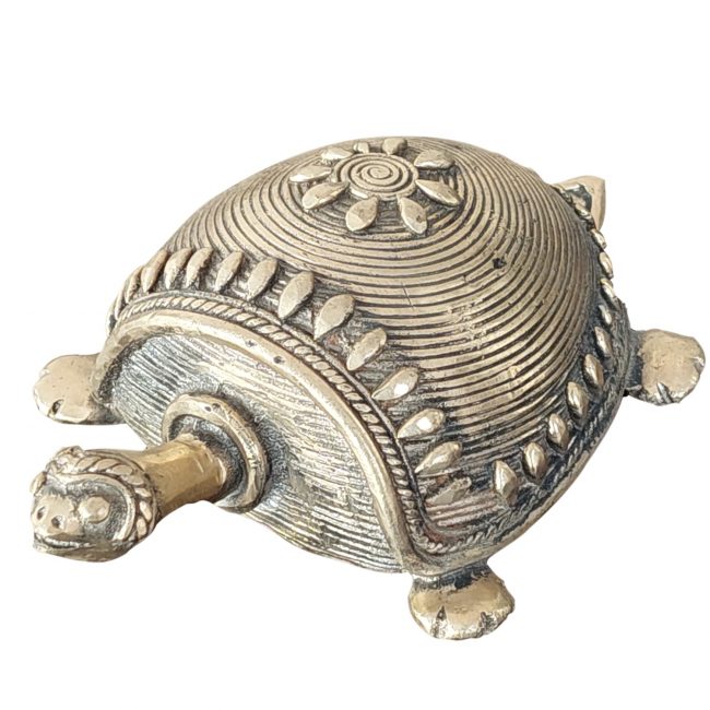 Handcrafted Bell Metal Tortoise