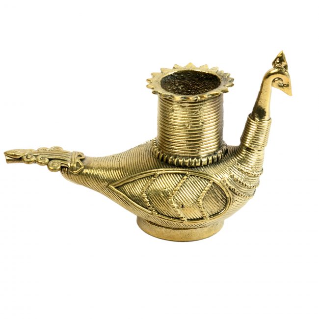 Authentic Dhokra Art Metal Crafted Candle Stand