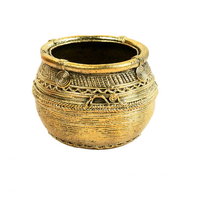 Authentic Dhokra Art Metal Crafted Mano