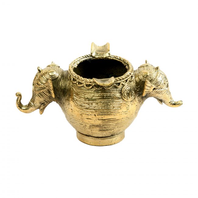 Authentic Dhokra Art Metal Crafted Ash Tray