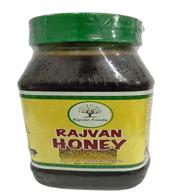 Wild Rajvan Honey (500 Grams)