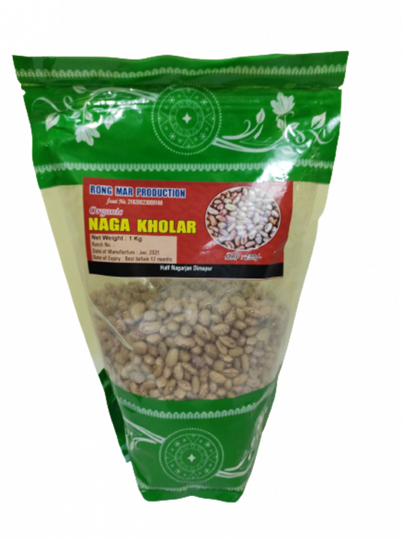 Organic Naga Kholar Kidney bean (Rajma) From Nagaland (1 Kg)