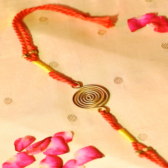 Exclusive Hand Made Hand Crafted Dhokra Metal Rakhi
