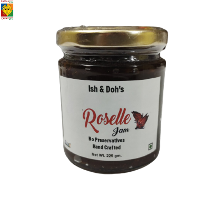 Natural Handmade Roselle Jam (225 Grams)