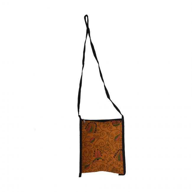 Handmade Multicolor Silk Sling Bag