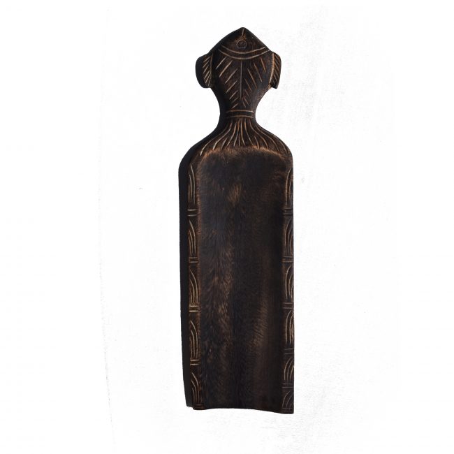 Handcrafted Brown Kola Velar Wooden Tray