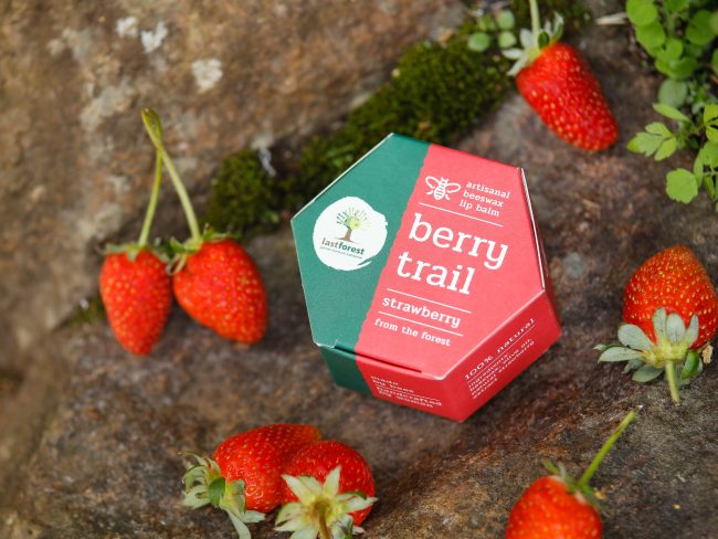 Strawberry Beeswax Lip Balm