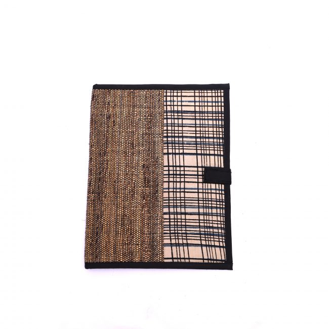 Handcrafted Banana Fiber Folders With Kalamkari Design