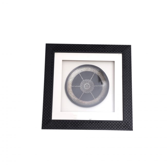 Handcrafted Plate Wale Star Work With Frame